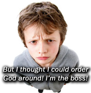 Not The Boss Of God