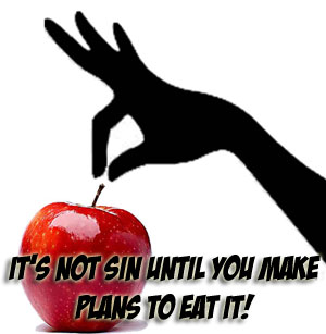 Temptation is not a sin.