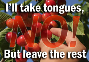 Cherry Picking Tongues