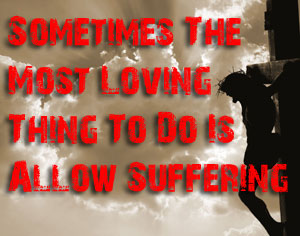 God allow suffering